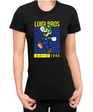 Дамска Тениска Super Mario Nintendo Luigi Bros
