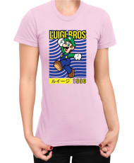 Дамска Тениска Super Mario Nintendo Luigi Bros