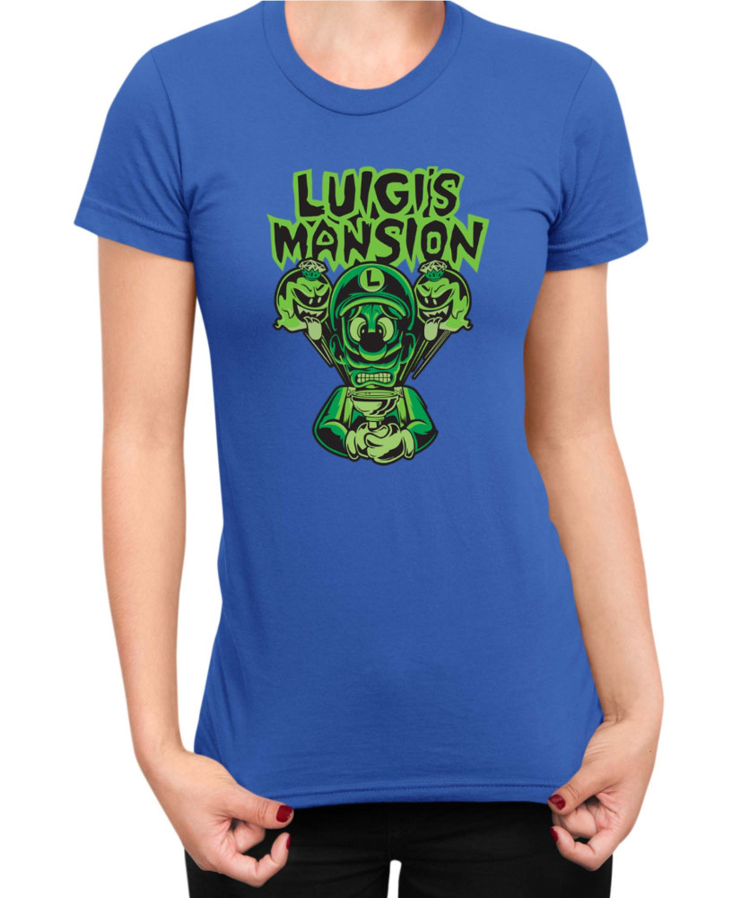 Дамска Тениска Super Mario Nintendo Luigi Mansion