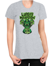 Дамска Тениска Super Mario Nintendo Luigi Mansion