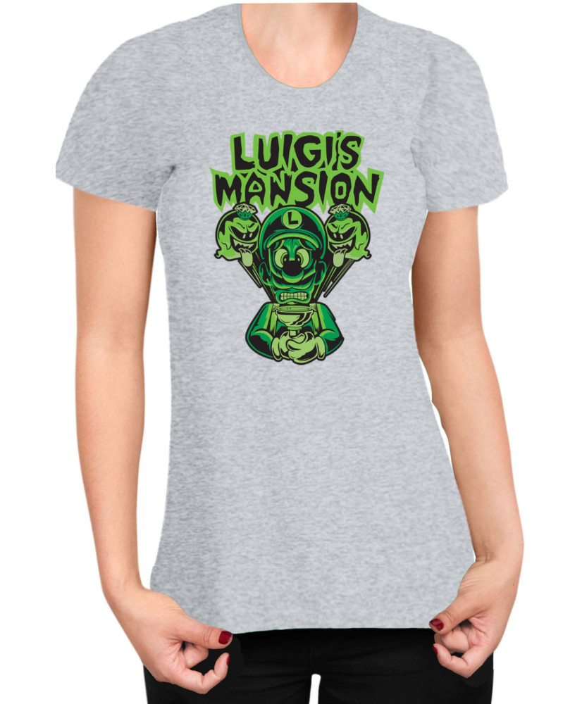 Дамска Тениска Super Mario Nintendo Luigi Mansion