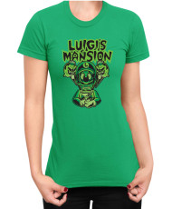 Дамска Тениска Super Mario Nintendo Luigi Mansion