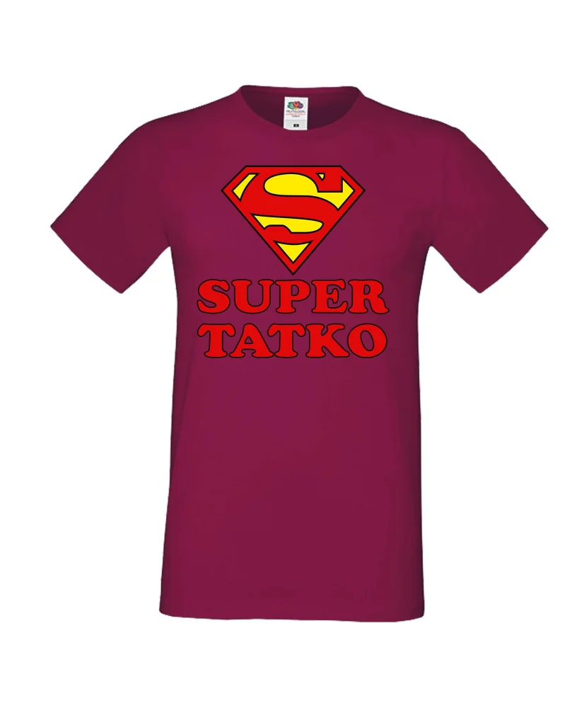 Мъжка тениска Супер ТАТКО Мъжка тениска Супер ТАТКО