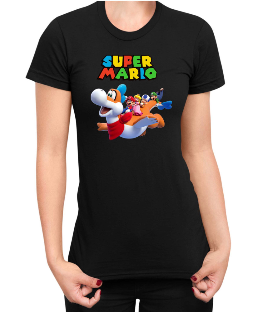 Дамска Тениска Super Mario Nintendo Mario 17