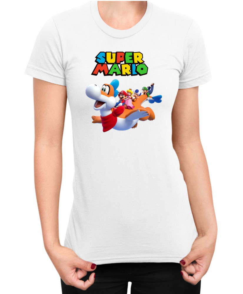 Дамска Тениска Super Mario Nintendo Mario 17