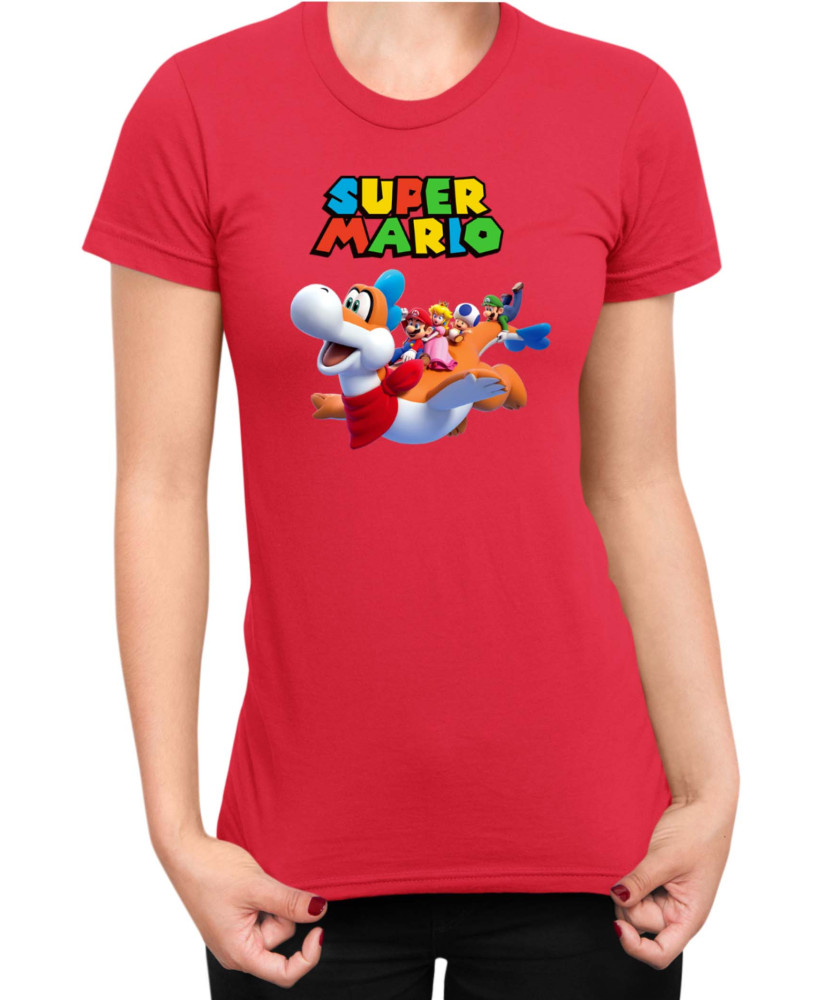 Дамска Тениска Super Mario Nintendo Mario 17