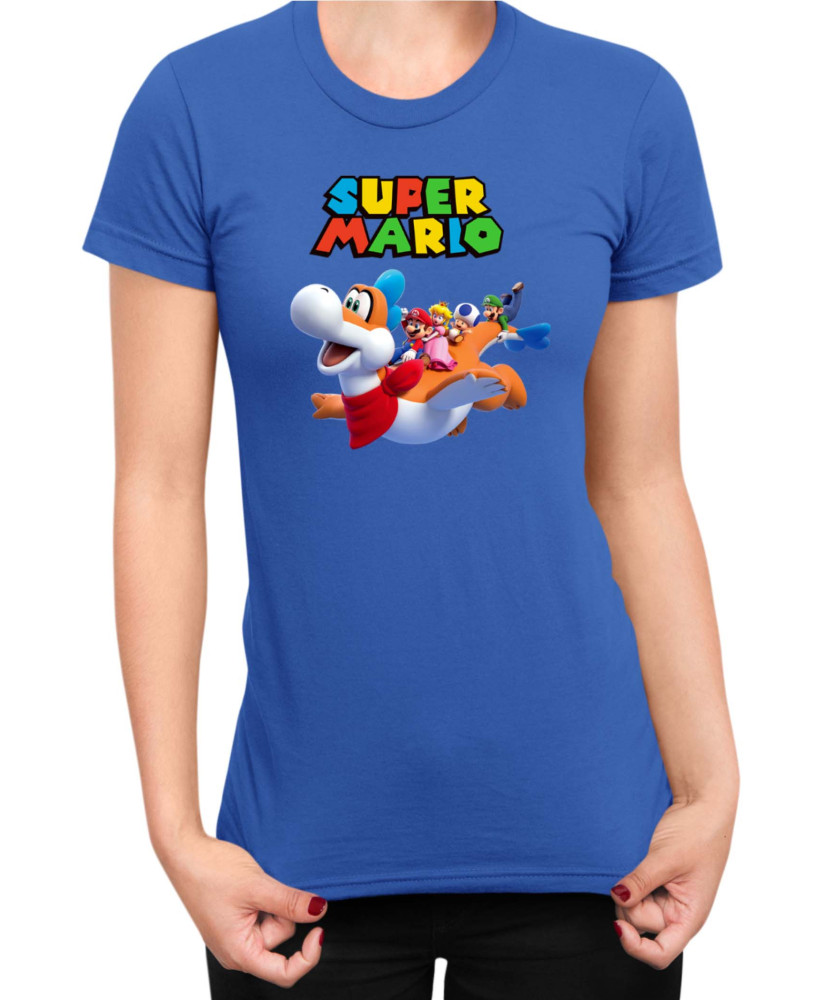 Дамска Тениска Super Mario Nintendo Mario 17