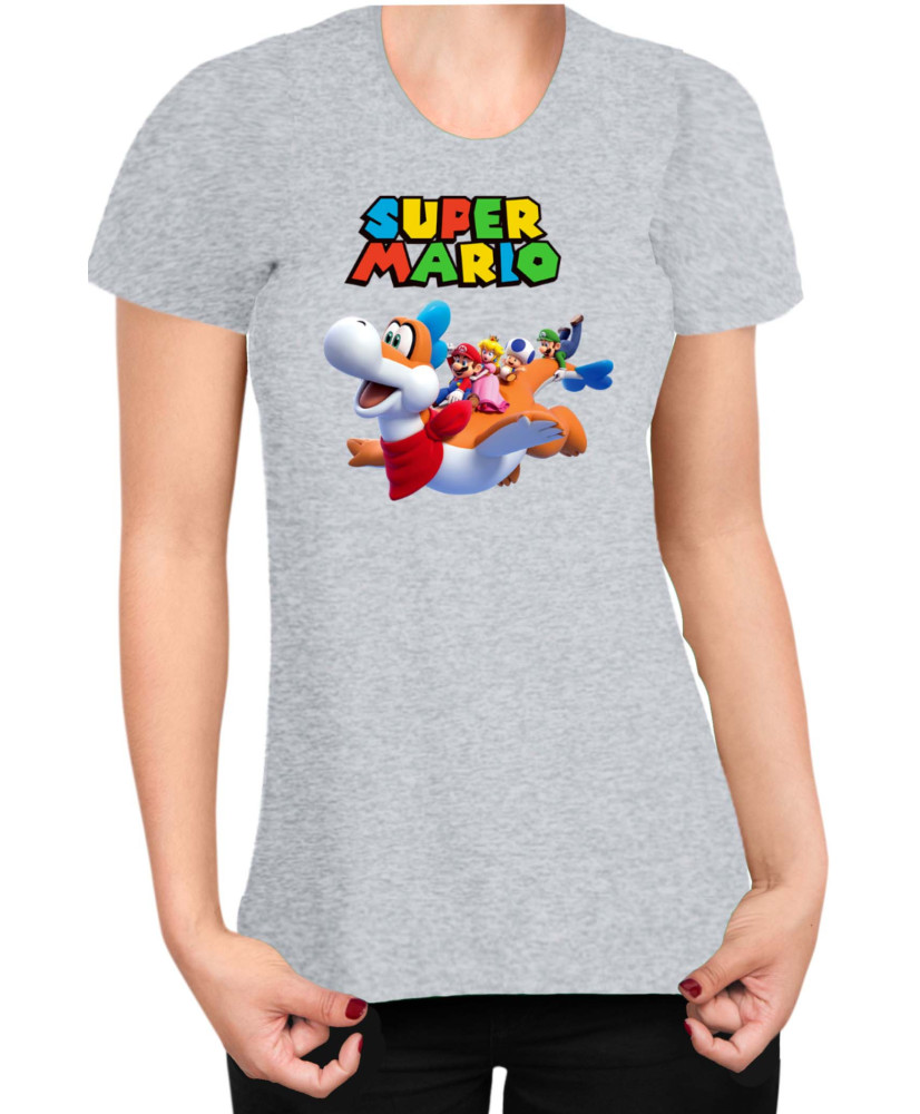 Дамска Тениска Super Mario Nintendo Mario 17
