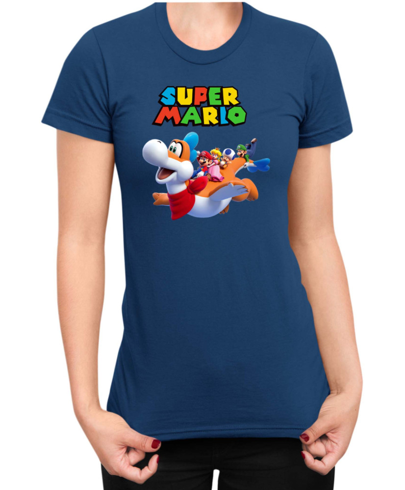 Дамска Тениска Super Mario Nintendo Mario 17