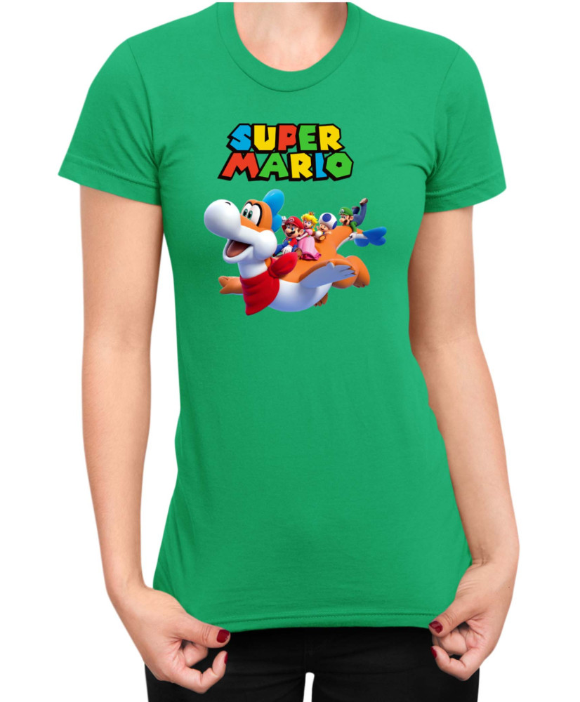 Дамска Тениска Super Mario Nintendo Mario 17