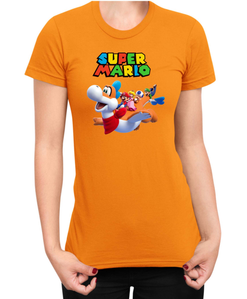 Дамска Тениска Super Mario Nintendo Mario 17