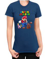Дамска Тениска Super Mario Nintendo Mario 18