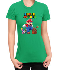 Дамска Тениска Super Mario Nintendo Mario 18