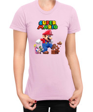 Дамска Тениска Super Mario Nintendo Mario 18