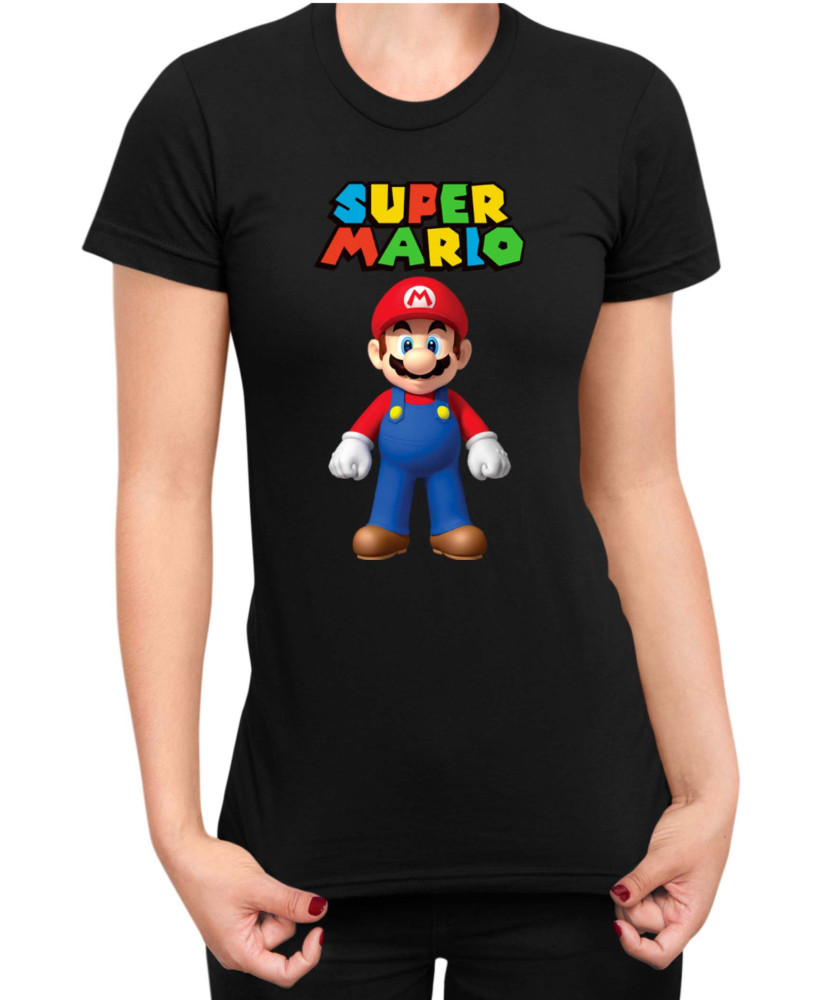 Дамска Тениска Super Mario Nintendo Mario 19