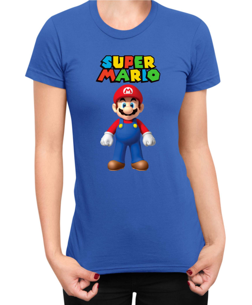 Дамска Тениска Super Mario Nintendo Mario 19
