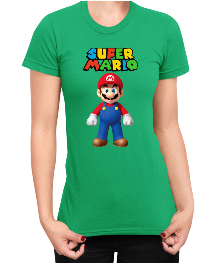 Дамска Тениска Super Mario Nintendo Mario 19