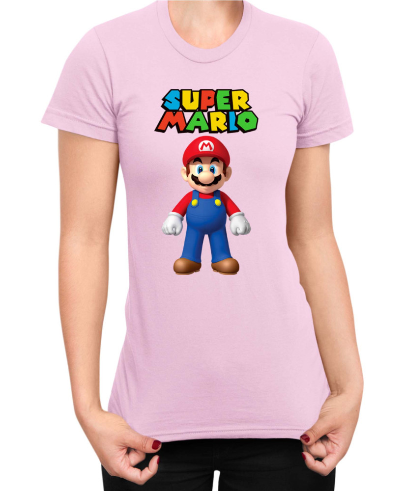Дамска Тениска Super Mario Nintendo Mario 19