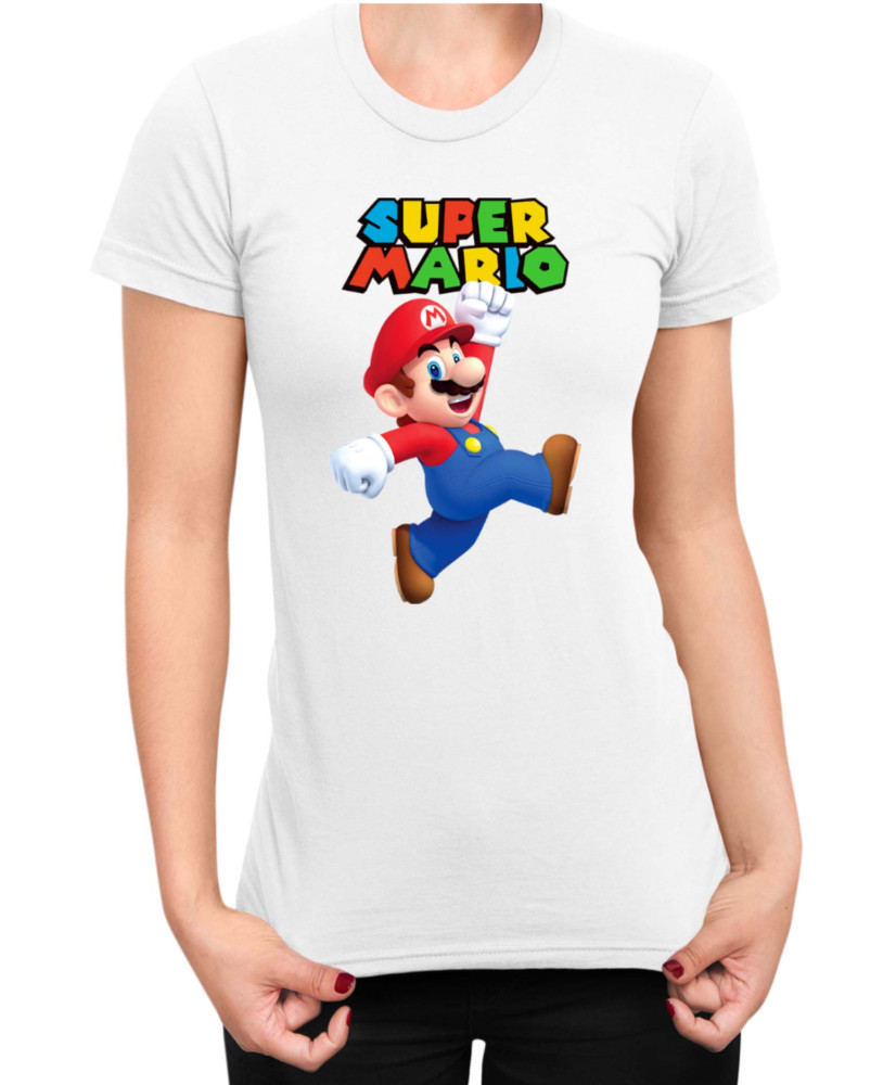 Дамска Тениска Super Mario Nintendo Mario 20
