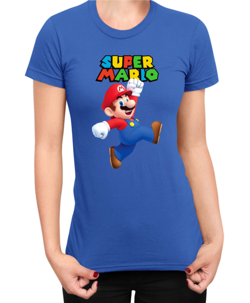 Дамска Тениска Super Mario Nintendo Mario 20
