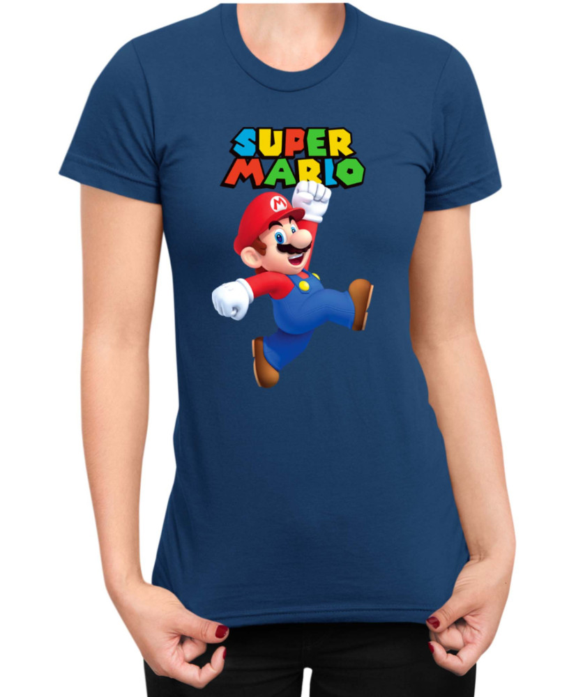 Дамска Тениска Super Mario Nintendo Mario 20