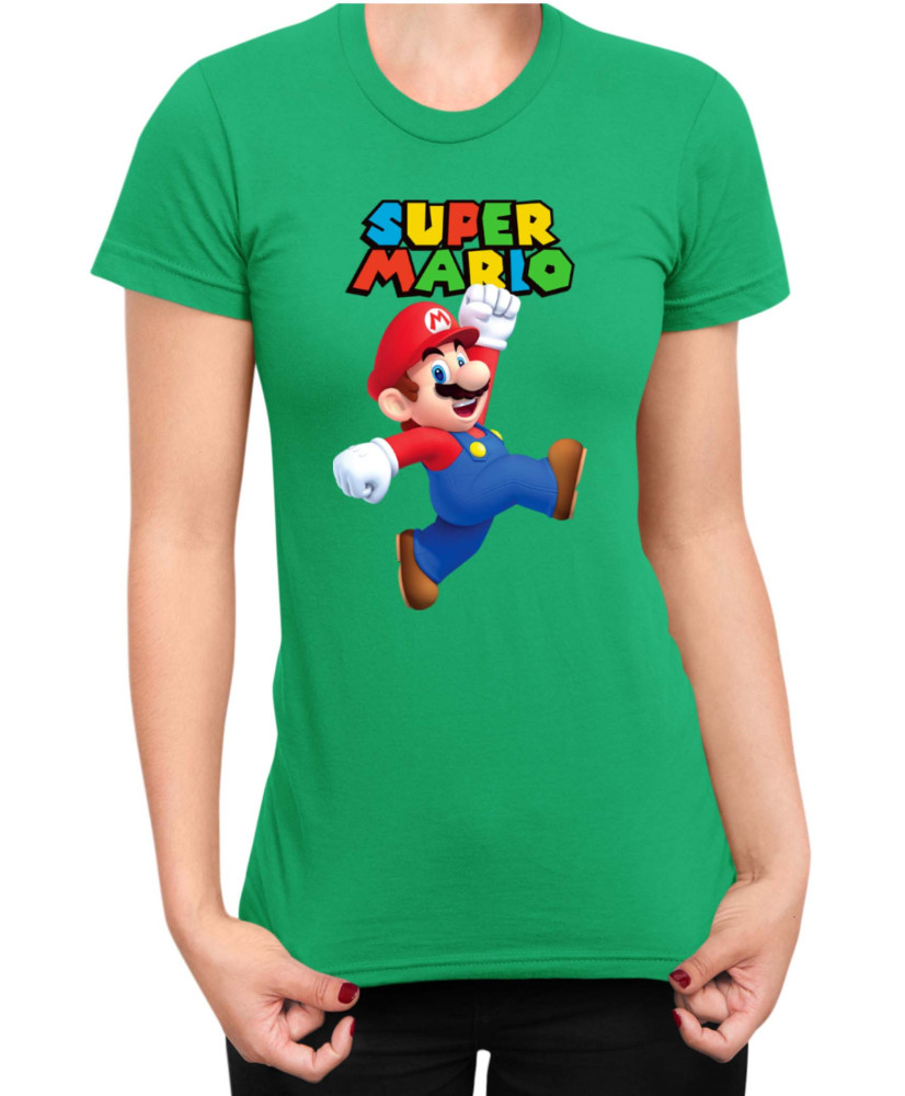 Дамска Тениска Super Mario Nintendo Mario 20