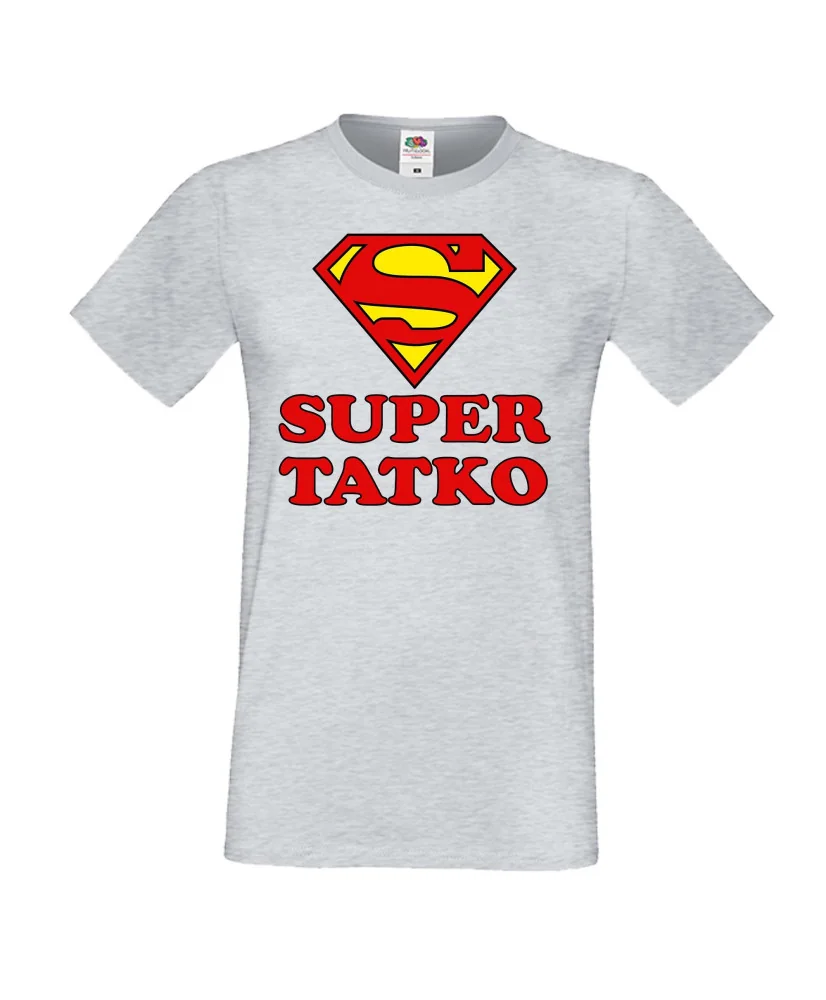 Мъжка тениска Супер ТАТКО Мъжка тениска Супер ТАТКО