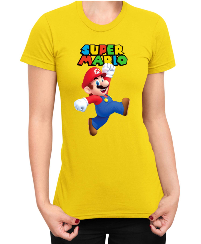 Дамска Тениска Super Mario Nintendo Mario 20