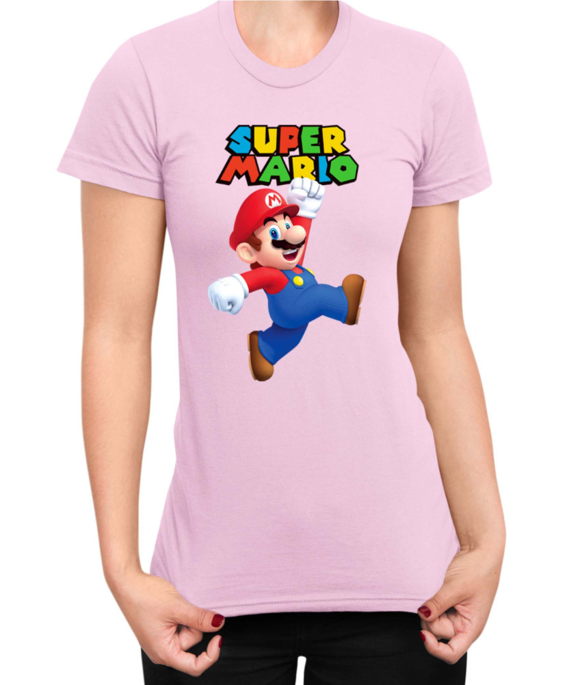 Дамска Тениска Super Mario Nintendo Mario 20