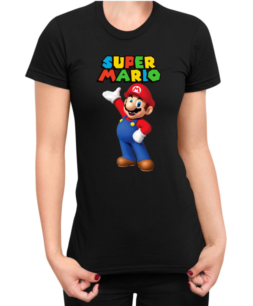 Дамска Тениска Super Mario Nintendo Mario 21