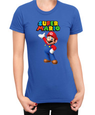 Дамска Тениска Super Mario Nintendo Mario 21