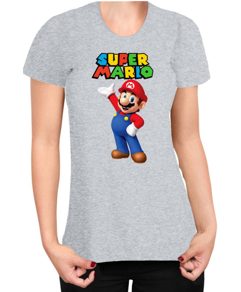 Дамска Тениска Super Mario Nintendo Mario 21