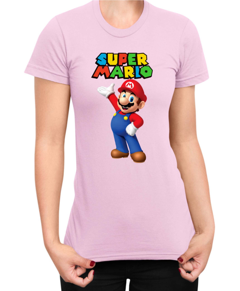 Дамска Тениска Super Mario Nintendo Mario 21