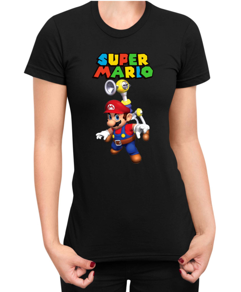 Дамска Тениска Super Mario Nintendo Mario 22