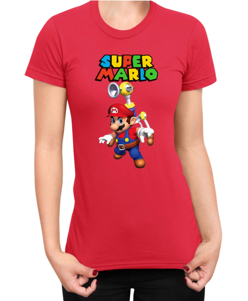 Дамска Тениска Super Mario Nintendo Mario 22