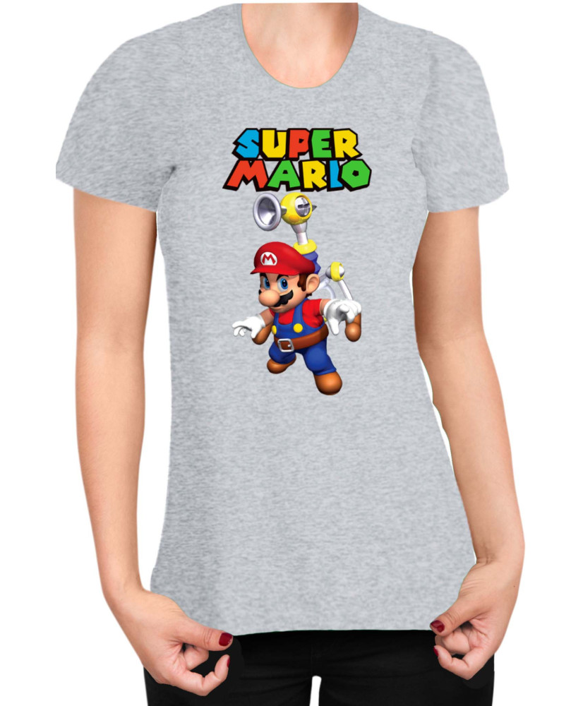Дамска Тениска Super Mario Nintendo Mario 22