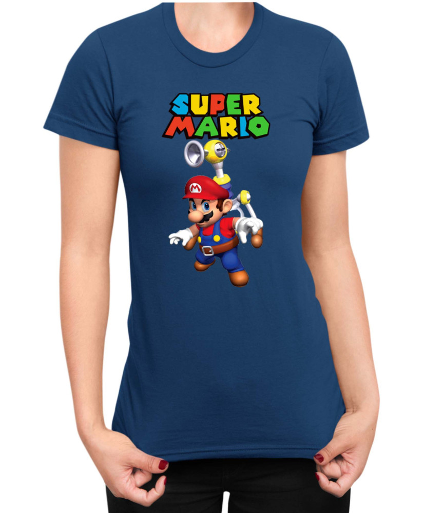 Дамска Тениска Super Mario Nintendo Mario 22