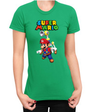 Дамска Тениска Super Mario Nintendo Mario 22