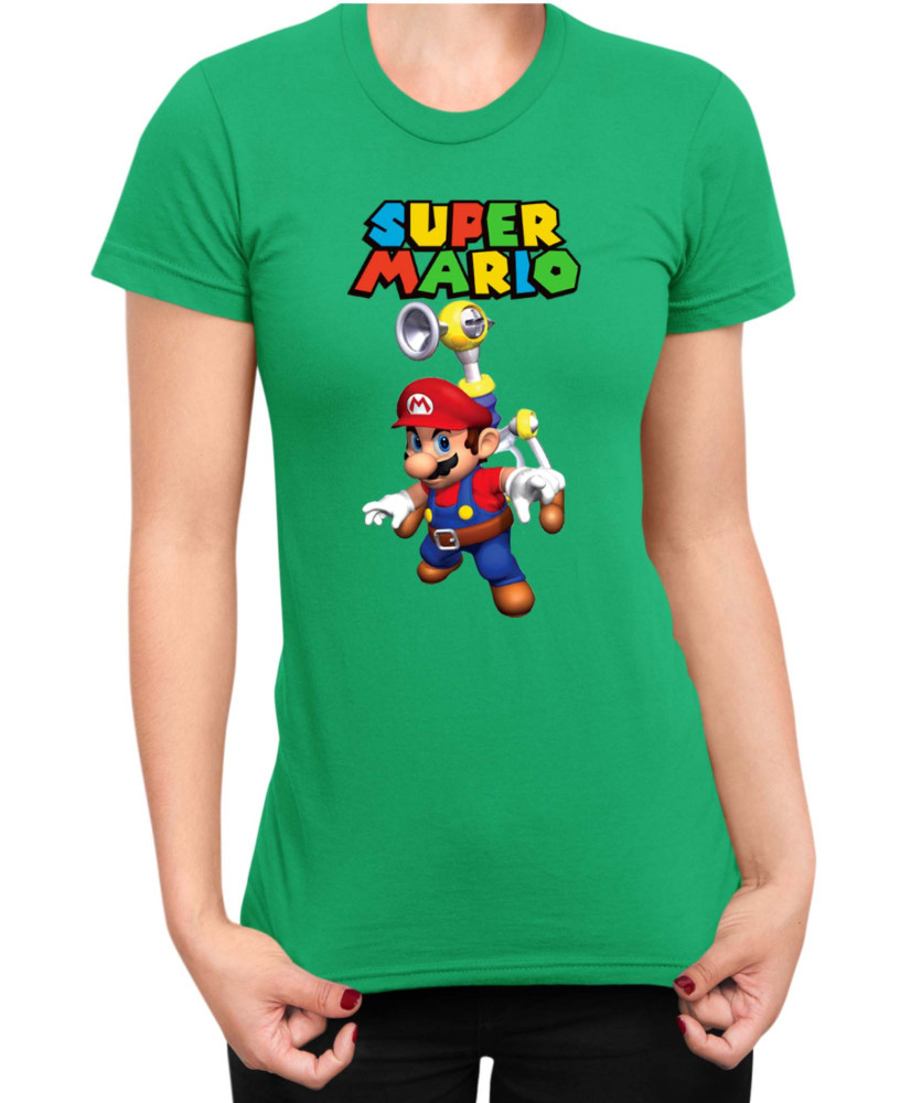Дамска Тениска Super Mario Nintendo Mario 22