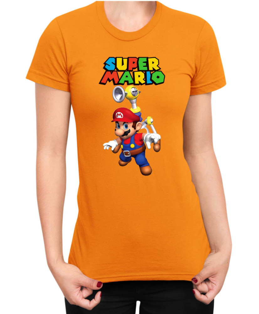 Дамска Тениска Super Mario Nintendo Mario 22