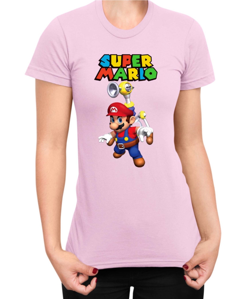 Дамска Тениска Super Mario Nintendo Mario 22