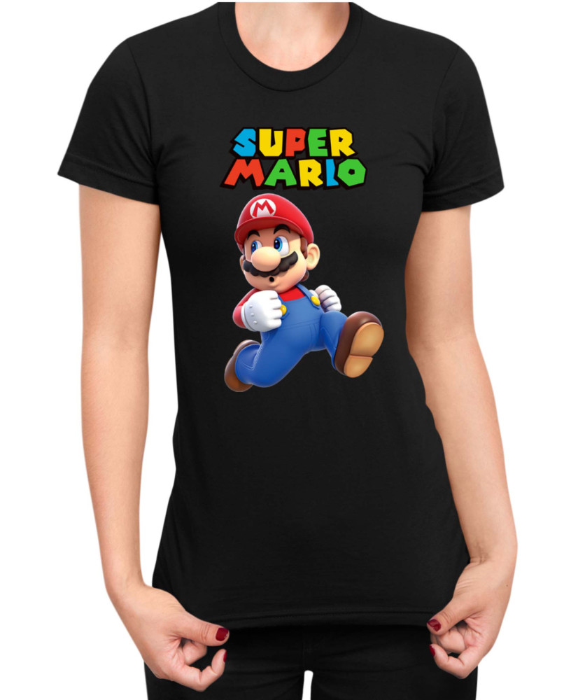 Дамска Тениска Super Mario Nintendo Mario 23