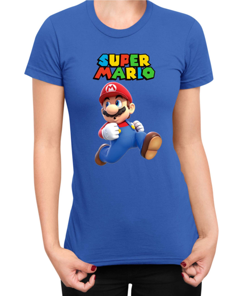 Дамска Тениска Super Mario Nintendo Mario 23