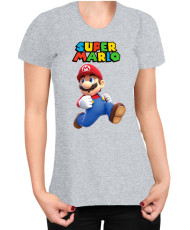 Дамска Тениска Super Mario Nintendo Mario 23