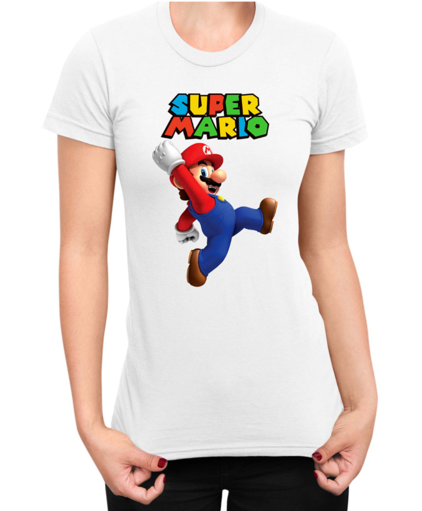 Дамска Тениска Super Mario Nintendo Mario 25