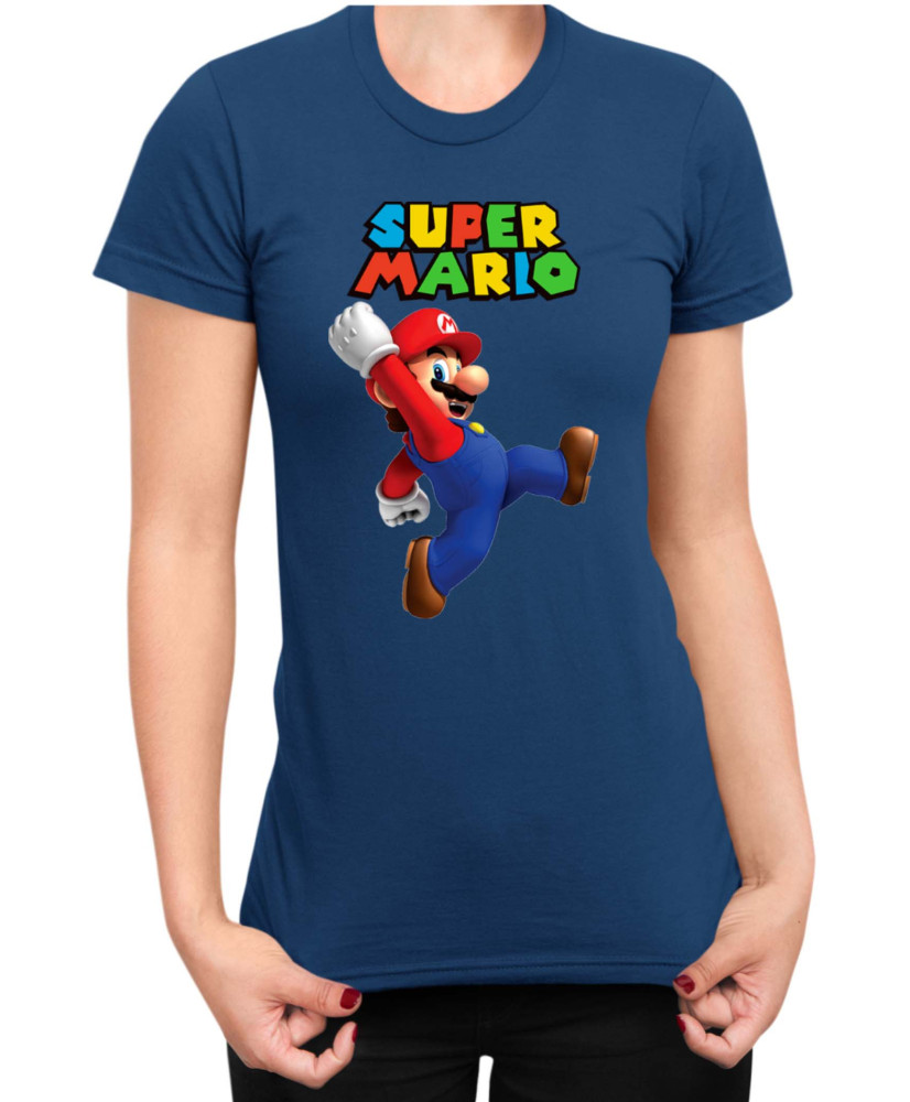 Дамска Тениска Super Mario Nintendo Mario 25