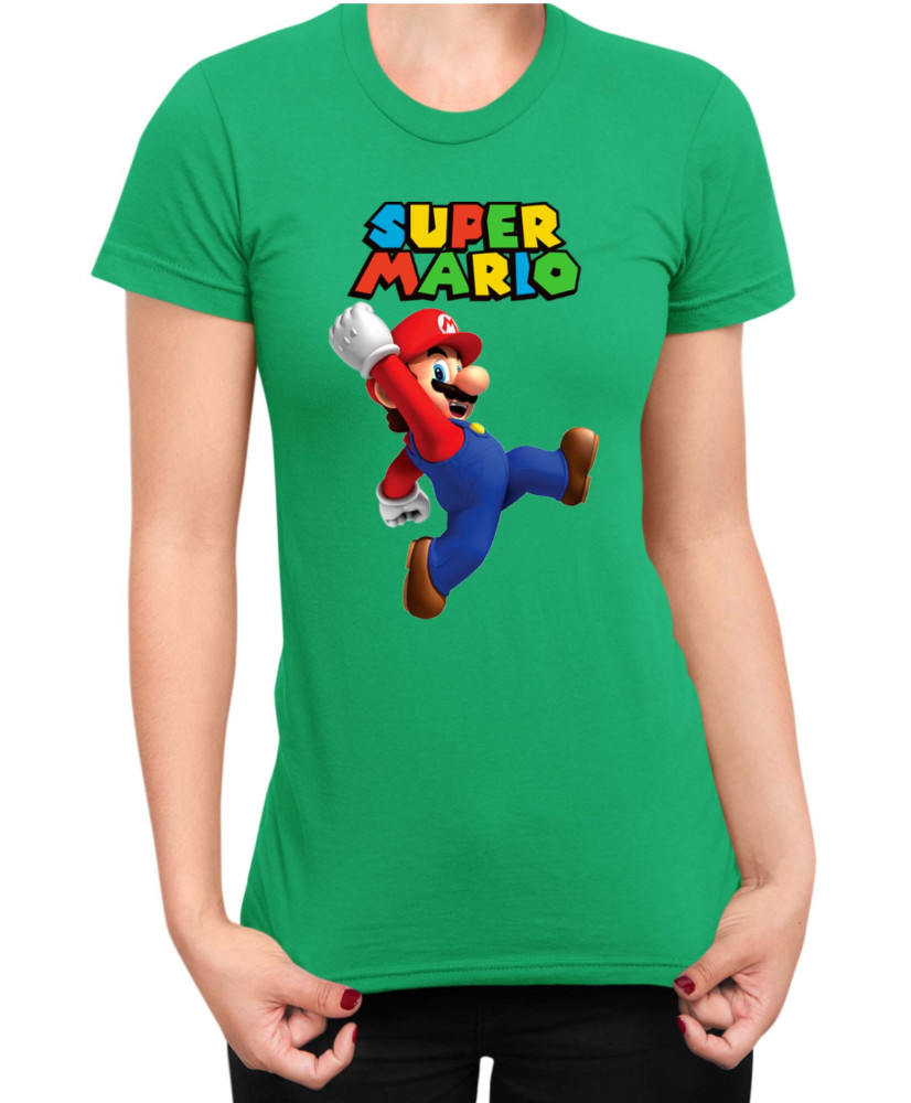 Дамска Тениска Super Mario Nintendo Mario 25