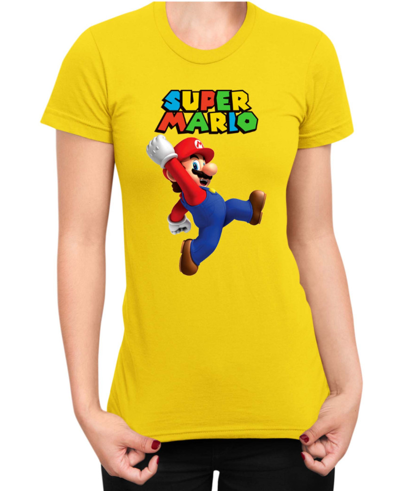Дамска Тениска Super Mario Nintendo Mario 25