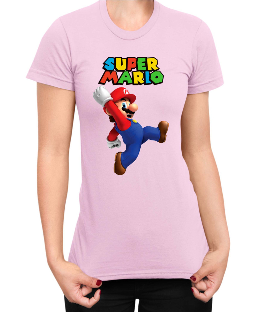 Дамска Тениска Super Mario Nintendo Mario 25