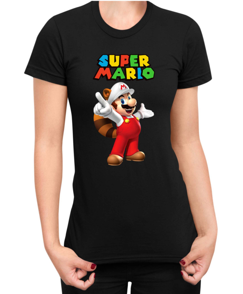 Дамска Тениска Super Mario Nintendo Mario 27